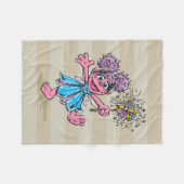 Couverture Polaire Abby Cadabby Art rétro (Devant (Horizontal))