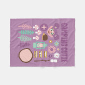 Couverture Polaire Abby Cadabby | Camping Cutie (Devant (Horizontal))