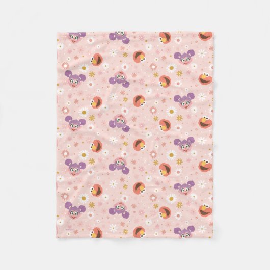 Couverture Polaire Abby Cadabby & Elmo | Motif Woodland (Devant)