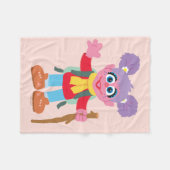 Couverture Polaire Abby Cadabby Randonnée (Devant (Horizontal))