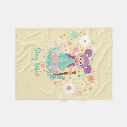 Couverture Polaire Abby Cadabby | Restez à l'abri (Devant (Horizontal))