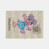 Couverture Polaire Abby Cadabby Retro Art (Devant (Horizontal))