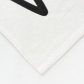 Couverture Polaire Abc Alphabet I Love You Englieacher Valentines  (Coin)