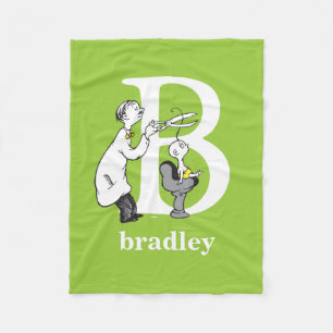 Couverture Polaire ABC du Dr Seuss : Lettre B - Blanc Ajouter Votre