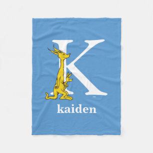 Couverture Polaire ABC du Dr Seuss : Lettre K - Blanc   Ajouter Votre