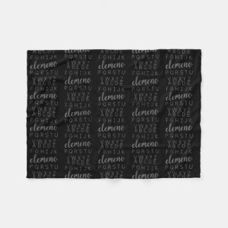 Couverture Polaire ABC Elemeno Alphabet Maternelle préscolaire