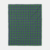 Couverture Polaire Abercrombie Blue Green Tartan Plaid Scottish (Devant)