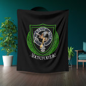 Couverture Polaire Abercrombie Scottish Clan Crest