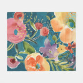 Couverture Polaire Abondante florale I (Devant (Horizontal))