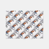 Couverture Polaire Aboriste Arbre chirurgien Anniversaire cadeau prés (Devant (Horizontal))