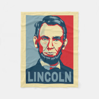 Couverture Polaire Abraham Lincoln USA Président Hope Style