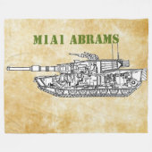 COUVERTURE POLAIRE ABRAMS M1A1 (Devant (Horizontal))