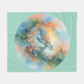 Couverture Polaire Abstract (Devant (Horizontal))