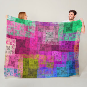 Couverture Polaire Abstract