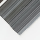 Couverture Polaire Abstract #1: Rose et grey (Coin)