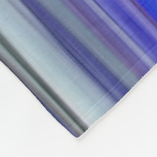 Couverture Polaire Abstract #2: Blue blur (Coin)