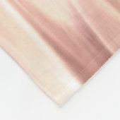Couverture Polaire Abstract #3: Copper Rose Gold (Coin)
