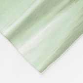 Couverture Polaire Abstract #3: Olive green blur (Coin)