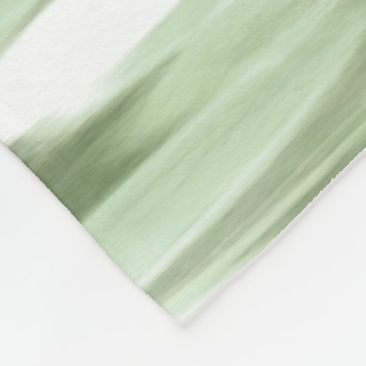 Couverture Polaire Abstract #3: Olive green blur (Coin)