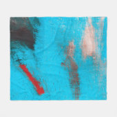 Couverture Polaire Abstract Art Backgroundart,paint,fine,blue,canvas, (Devant (Horizontal))
