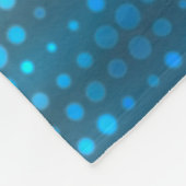 Couverture Polaire Abstract blue creative background (Coin)