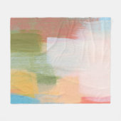 Couverture Polaire Abstract colourful design. Versatile artistic. Bru (Devant (Horizontal))