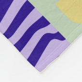 Couverture Polaire Abstract geometric pattern made with simple shapes (Coin)