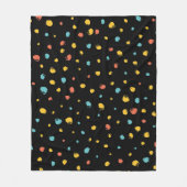 Couverture Polaire Abstract handmade round seamless pattern throw (Devant)