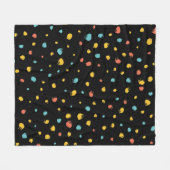 Couverture Polaire Abstract handmade round seamless pattern throw (Devant (Horizontal))