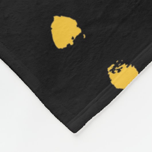 Couverture Polaire Abstract handmade round seamless pattern throw (Coin)