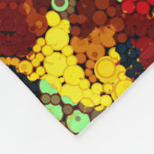 Couverture Polaire Abstract modern mosaic kaleidoscopic (Coin)