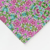 Couverture Polaire Abstract modern mosaic kaleidoscopic (Coin)