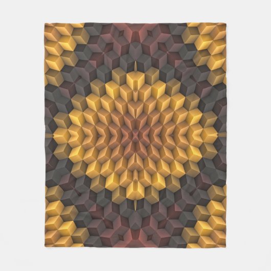 Couverture Polaire Abstract pattern manipulationabstract,art,artistic (Devant)