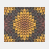 Couverture Polaire Abstract pattern manipulationabstract,art,artistic (Devant (Horizontal))