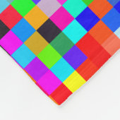 Couverture Polaire Abstract Pixelated RGB (Coin)