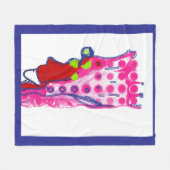 Couverture Polaire Abstract Regal Art Fleece Blanket (Devant (Horizontal))