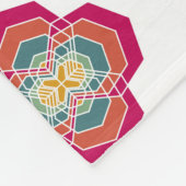 Couverture Polaire Abstract Seamless Floral Background, surface textu (Coin)