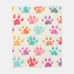 Couverture Polaire Abstract seamless pattern - bright colorful ink pr