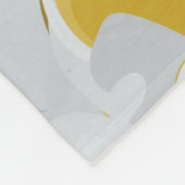 Couverture Polaire Abstract seamless pattern. Light grey, yellow, g (Coin)
