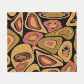 Couverture Polaire Abstract simple seamless texture pattern print (Devant (Horizontal))