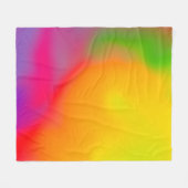 Couverture Polaire Abstract soft cloud background in pastel colorful (Devant (Horizontal))