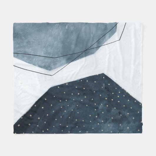 Couverture Polaire Abstraction adjacente (Devant (Horizontal))