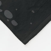 Couverture Polaire Abstractions colorées : Une fusion d'éclaboussures (Coin)