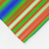 Couverture Polaire Abstrait 130716(03) - Bande horizontale (Coin)