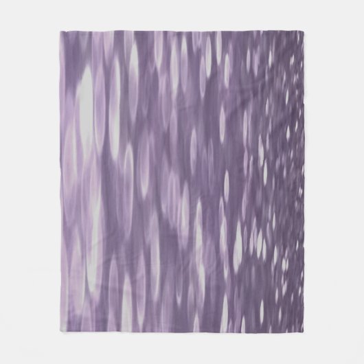 Couverture Polaire Abstrait #1 : Ultra Violet Shimmer (Devant)