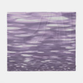 Couverture Polaire Abstrait #1 : Ultra Violet Shimmer (Devant (Horizontal))