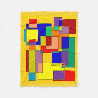 Couverture Polaire Abstrait #26