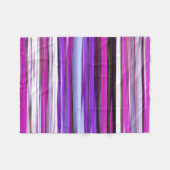 Couverture Polaire Abstrait #2 : Flou pourpre (Devant (Horizontal))