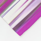 Couverture Polaire Abstrait #2 : Flou pourpre (Coin)