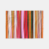 Couverture Polaire Abstrait #2 : Orange blur (Devant (Horizontal))